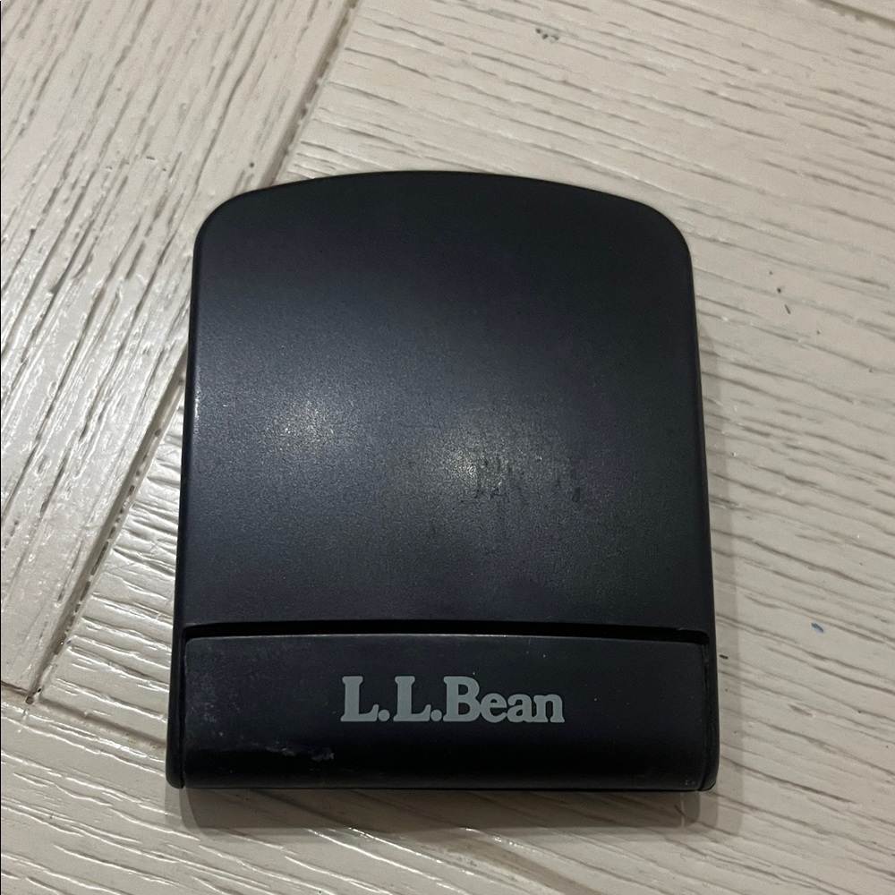 L.L. Bean Black Travel Alarm Clock With Nightfinder Camping Boating Off grid